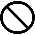 Forbidden SVG Icon